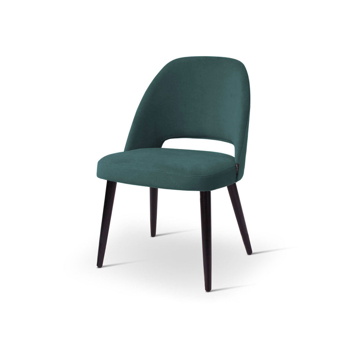 Chaise Harmonie Velours & Bois | LIGNART