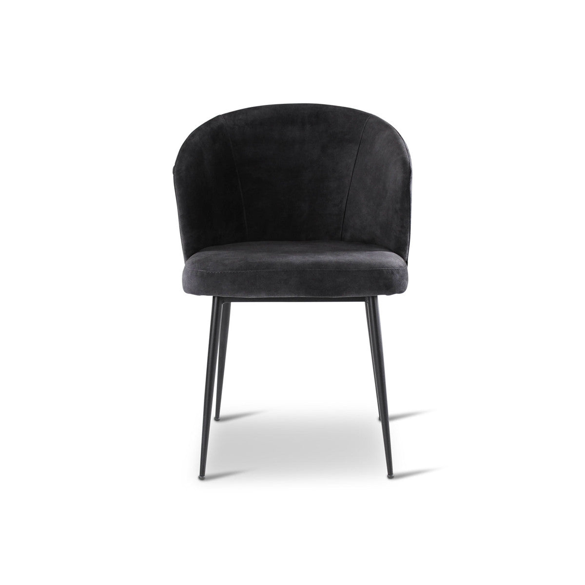 Chaise Élégance Métal Noir | LIGNART