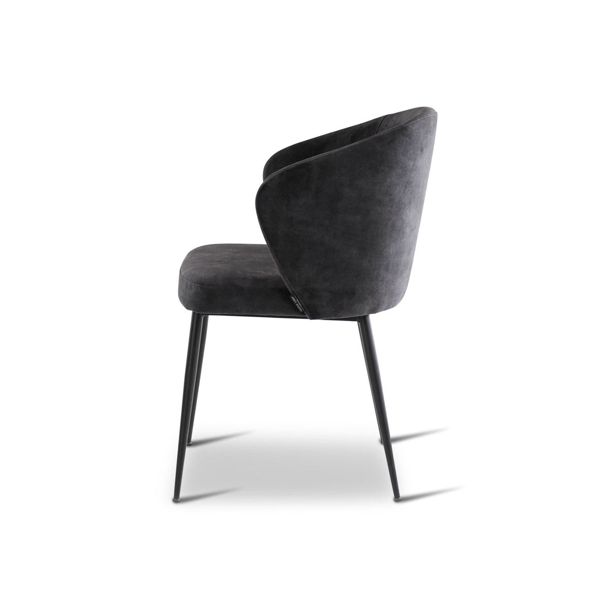 Chaise Élégance Métal Noir | LIGNART
