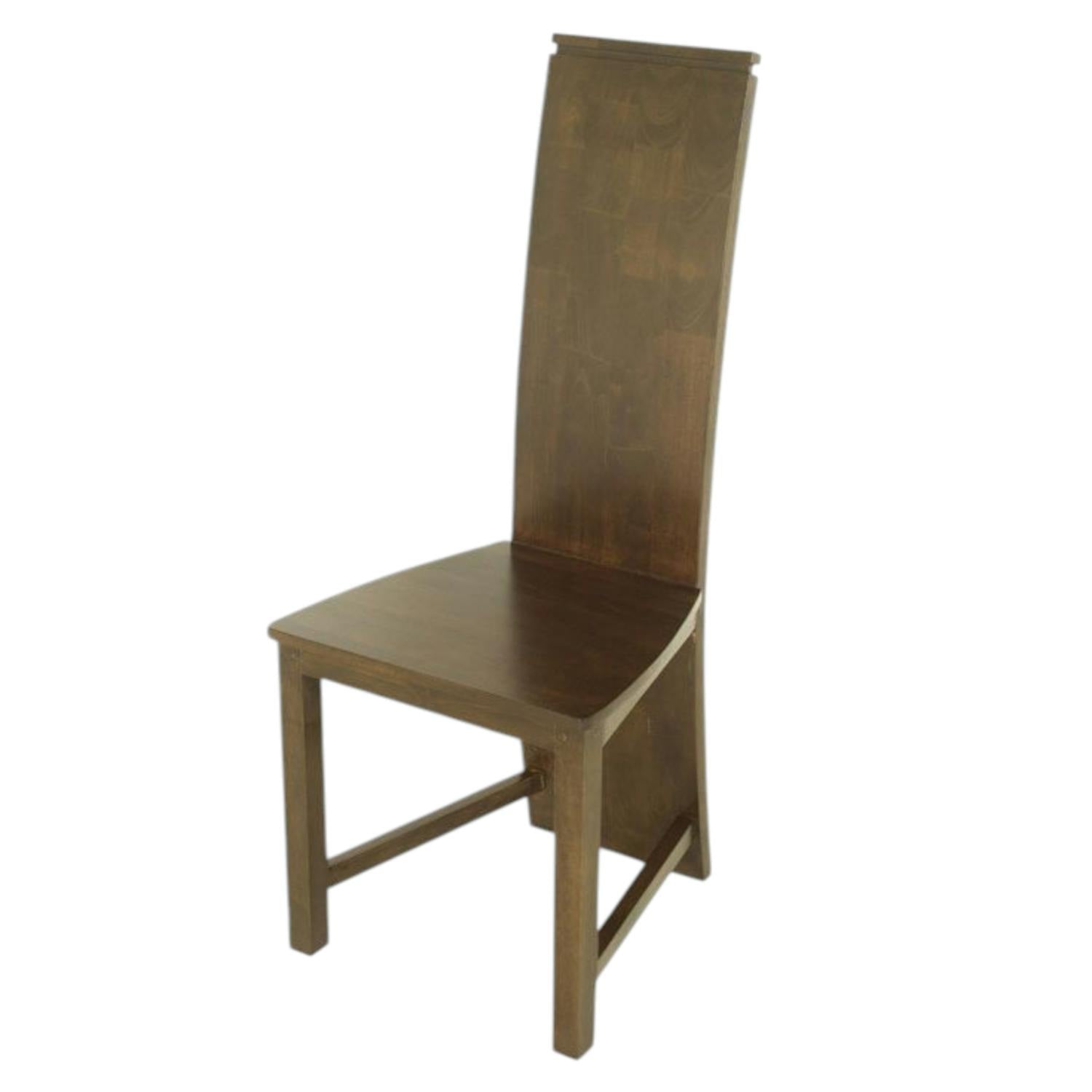Chaise en bois massif - Style moderne