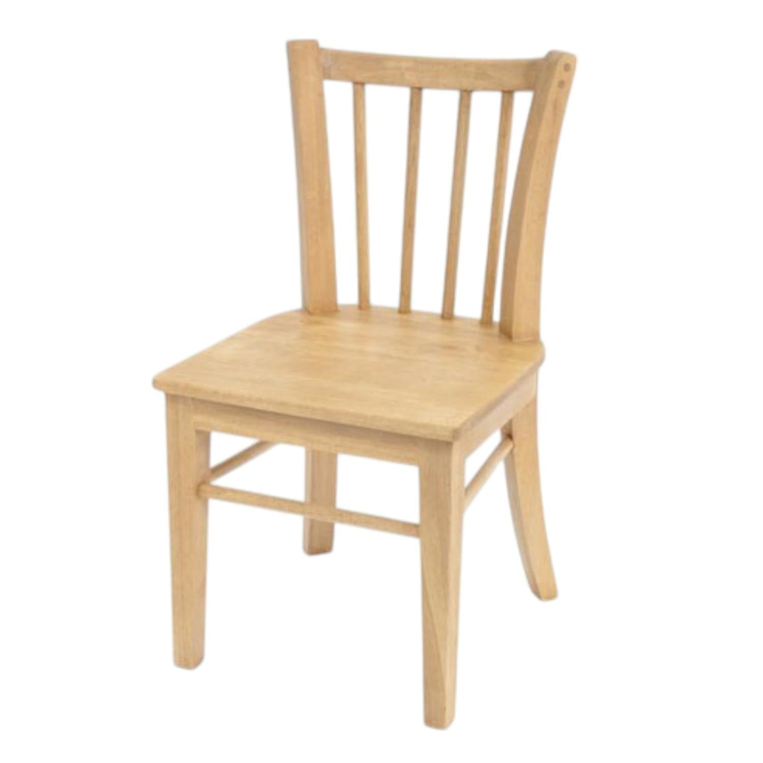 Chaise enfant en bois massif - Style traditionnel