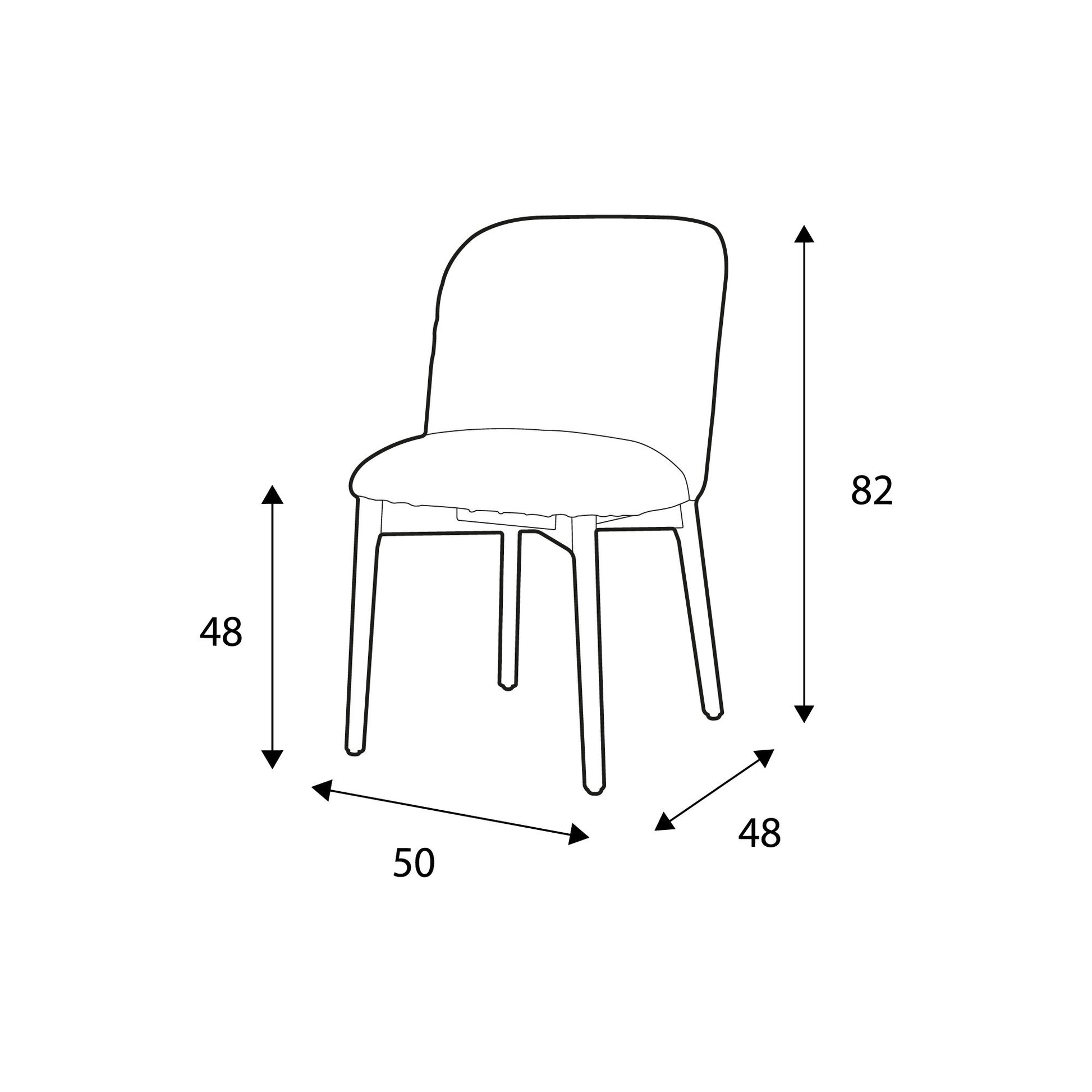 Chaise Élégance Design Chêne Massif | LIGNART