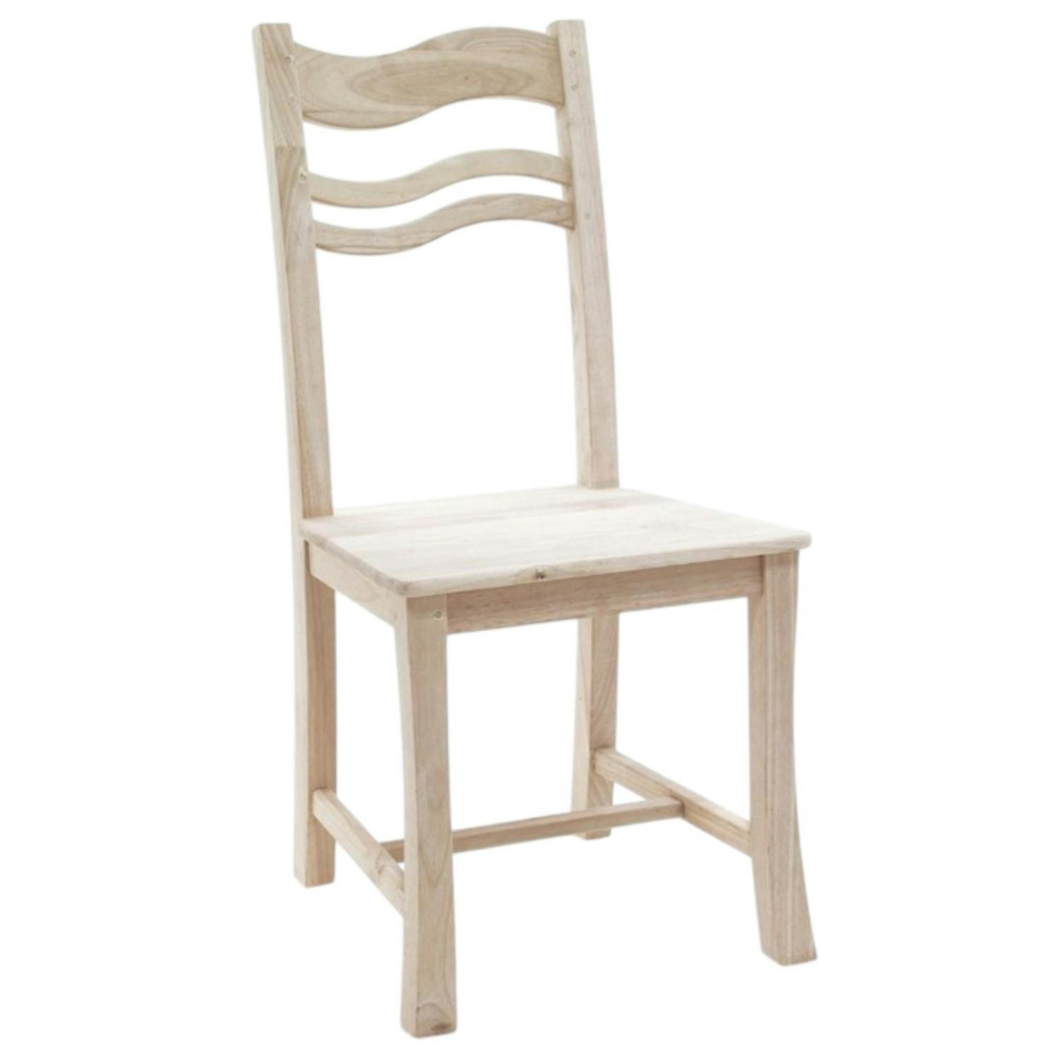 Chaise Vague Hévéa 45x49x95cm TRADITION