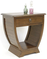 Table de chevet en bois massif - Style traditionnel
