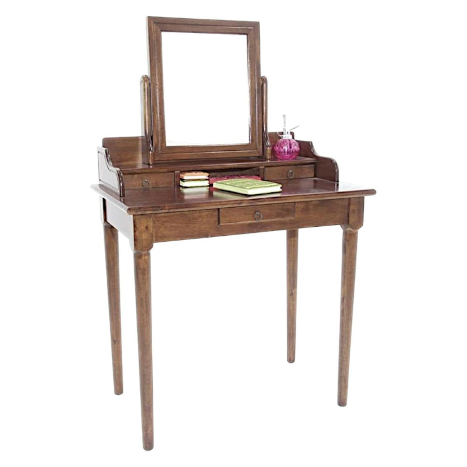Coiffeuse en bois massif - Style traditionnel
