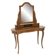 Coiffeuse en Bois Massif - Style Traditionnel