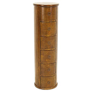 Colonne DVD en Bois Massif - Style traditionnel