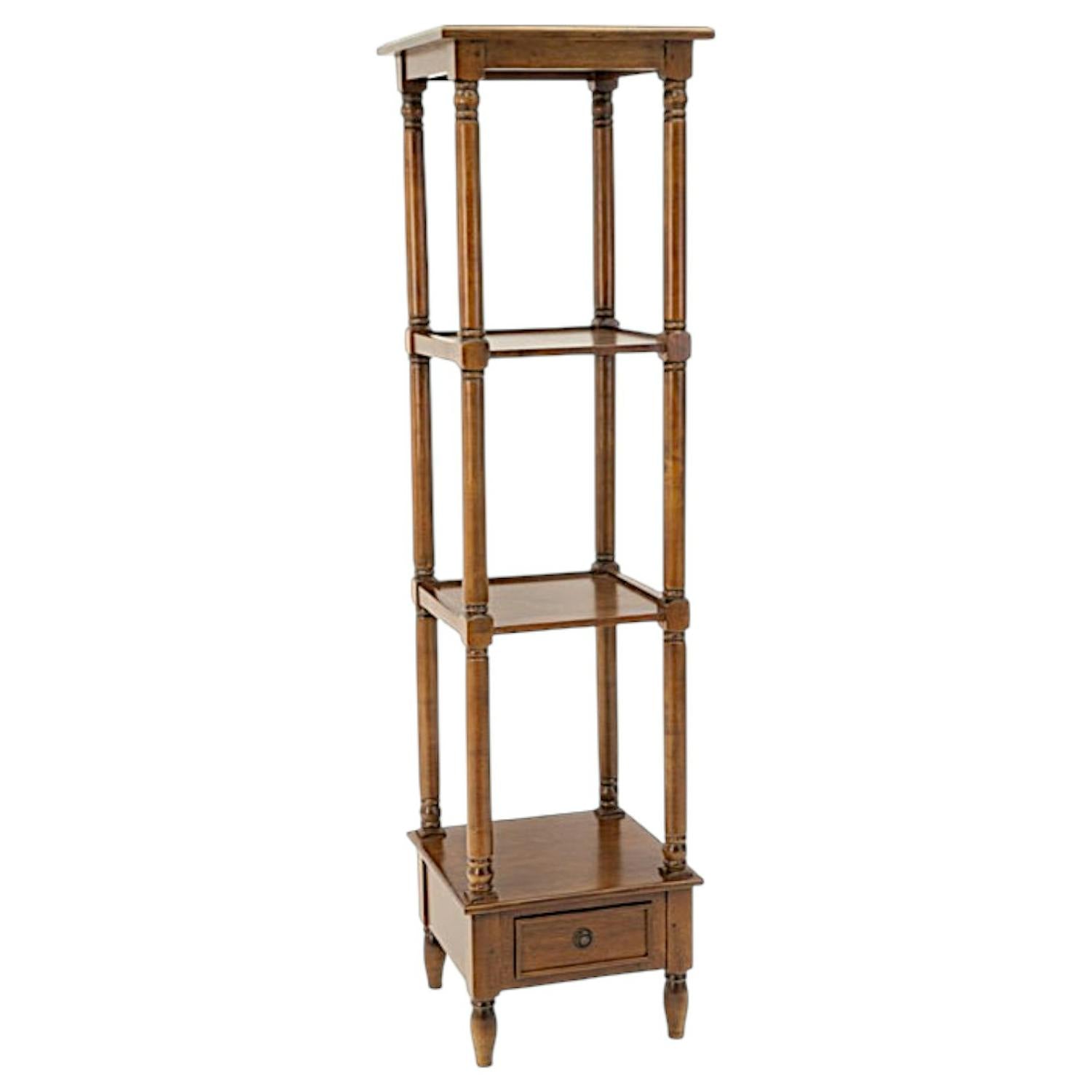 Colonne en Bois Massif - Style Tradition