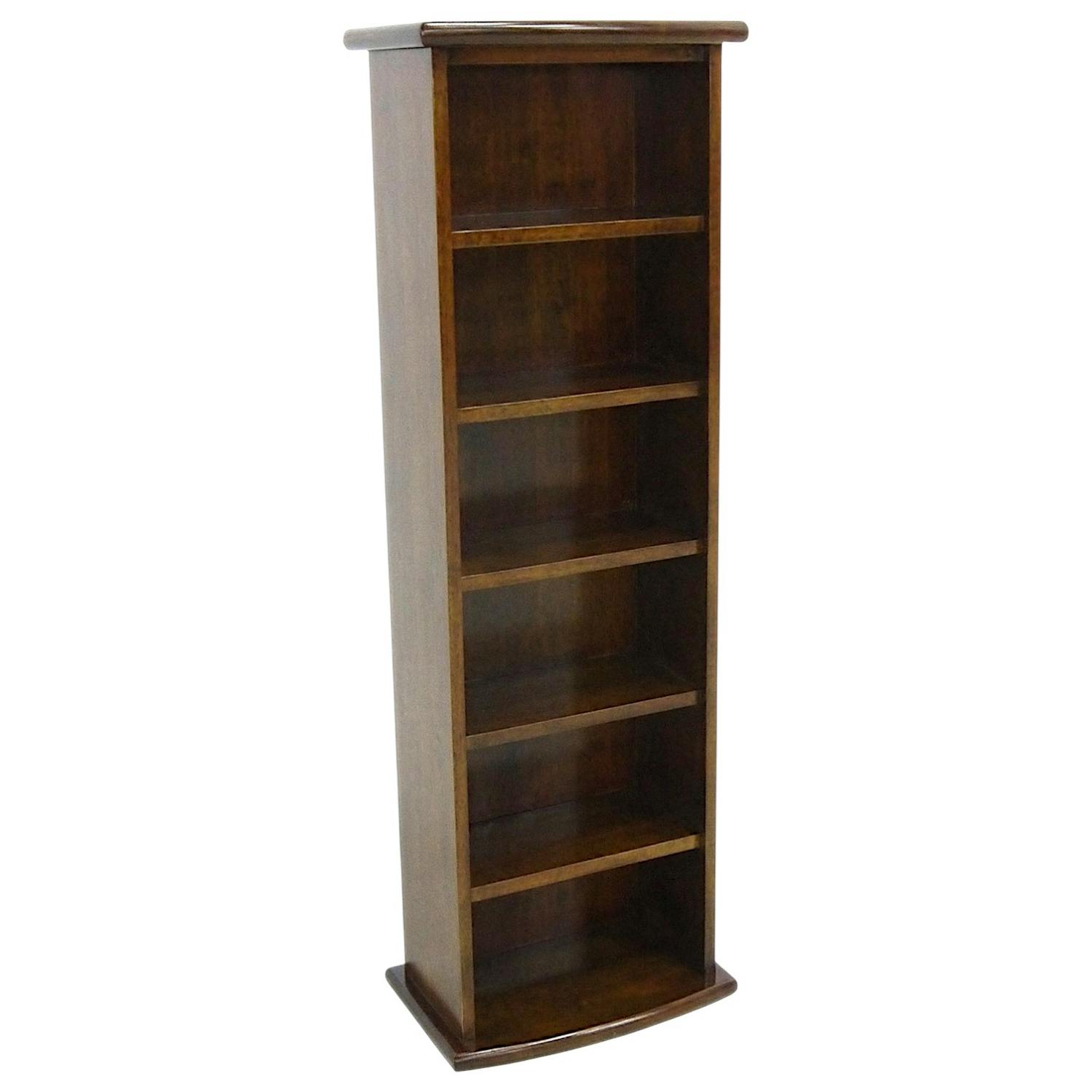 Colonne Range CD en Bois Massif - Style Tradition