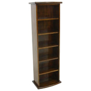 Colonne Range CD en Bois Massif - Style Tradition