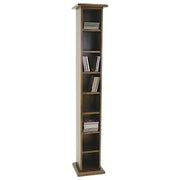 Colonne range CD en bois massif - Style traditionnel