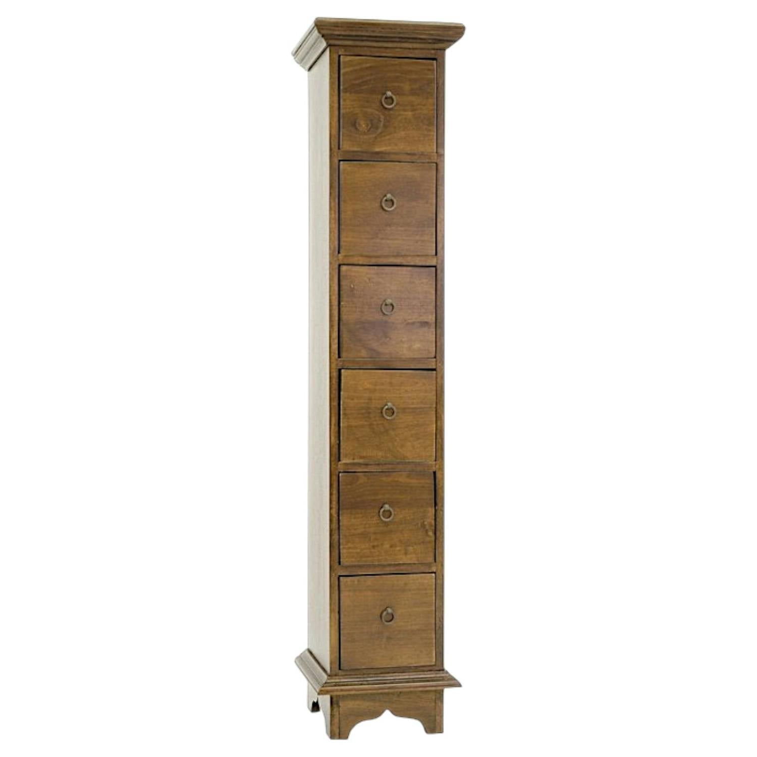 Colonne Range CD en bois massif - Style moderne