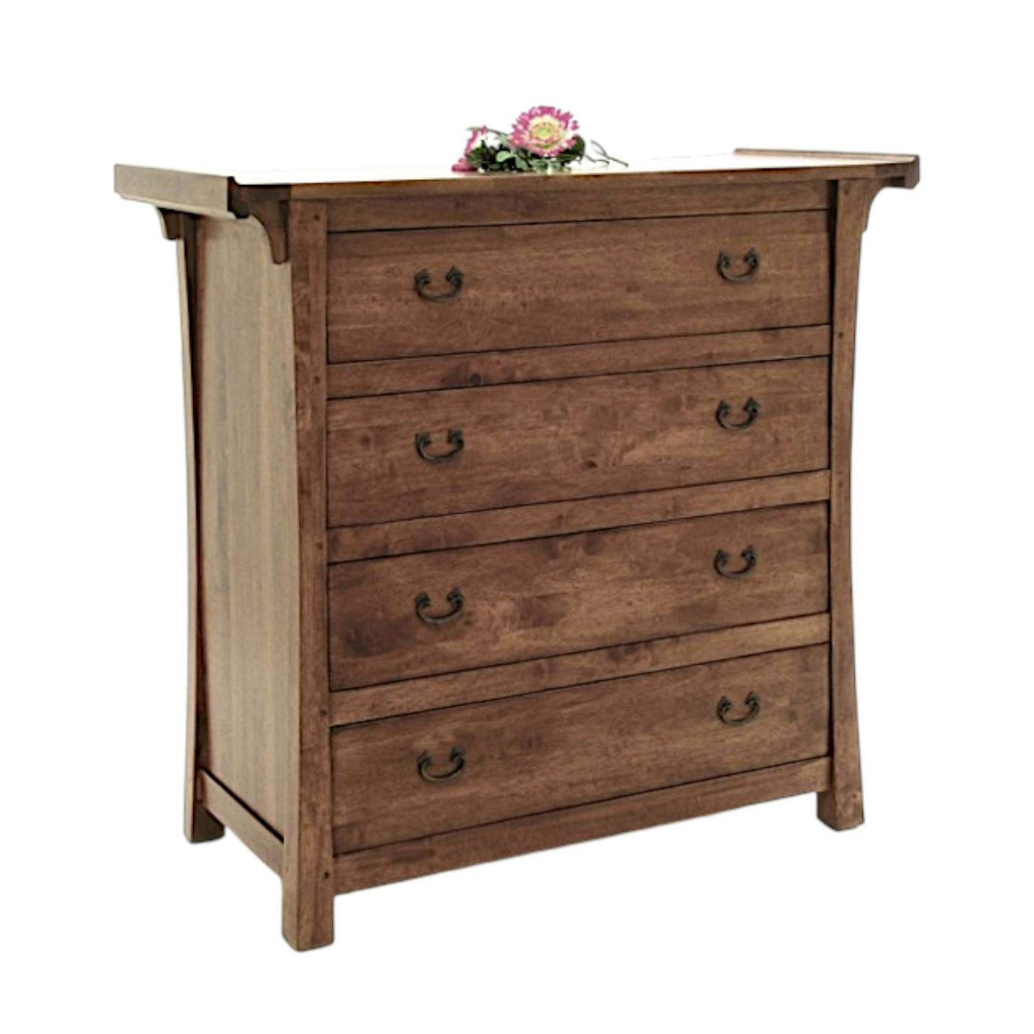 Commode en bois massif - Style colonial