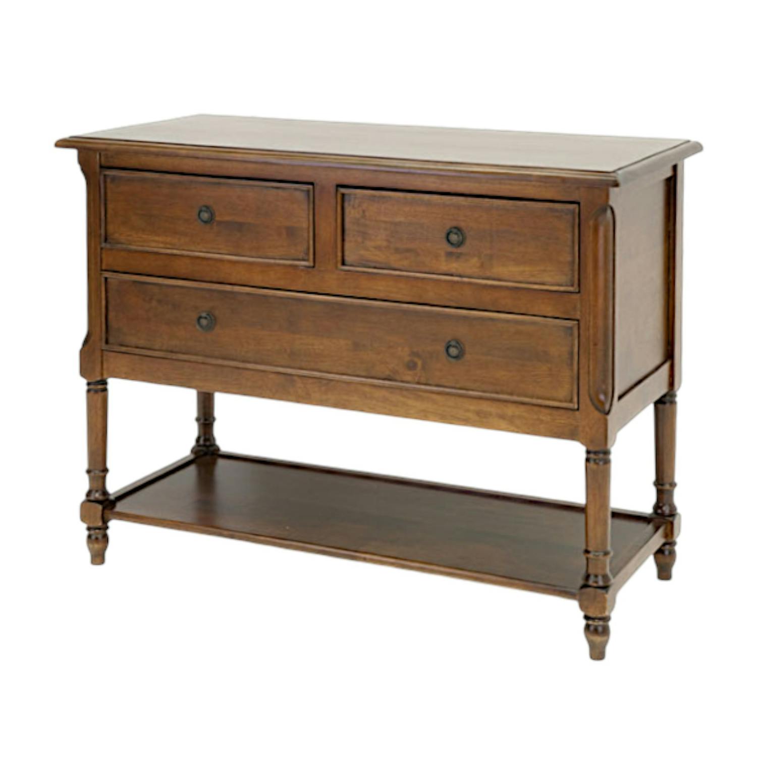 Commode en bois massif - Style traditionnel