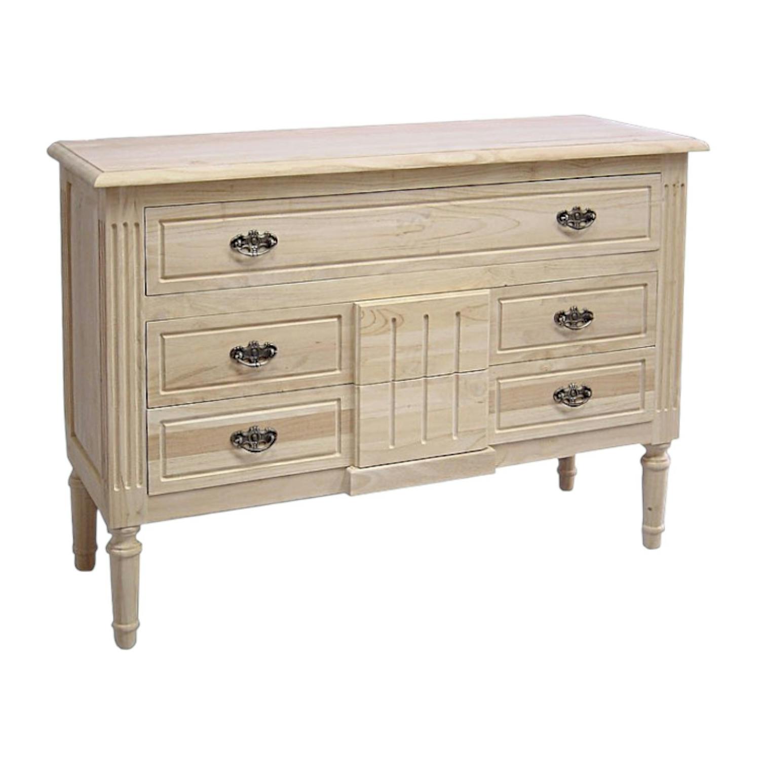 Commode en bois massif - Style moderne