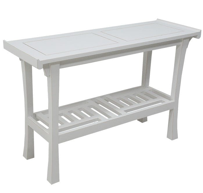 Console en bois massif - Style colonial