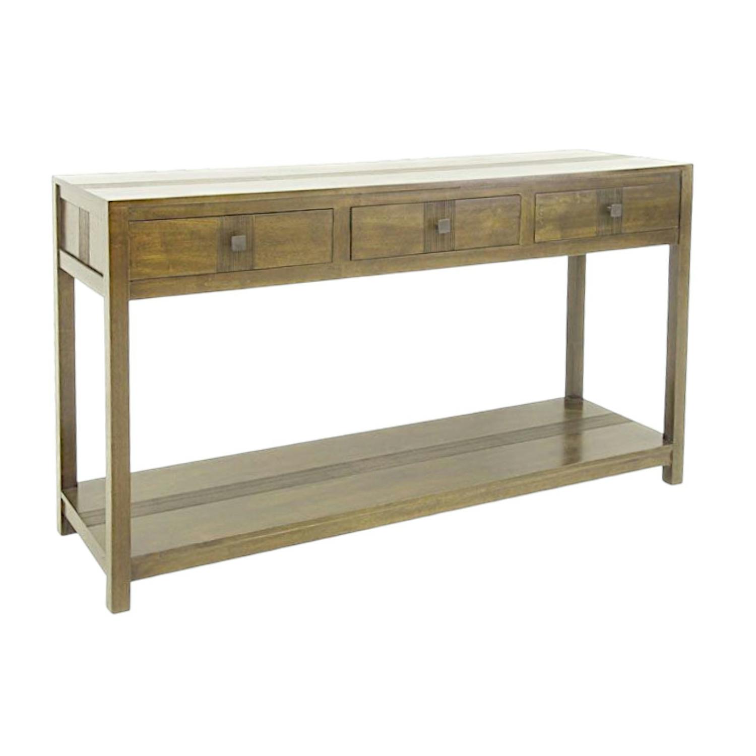 Console en bois massif - Style élégant