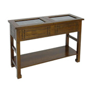Console en bois massif - Style traditionnel
