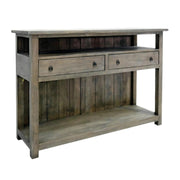 Console en bois massif - Style campagne
