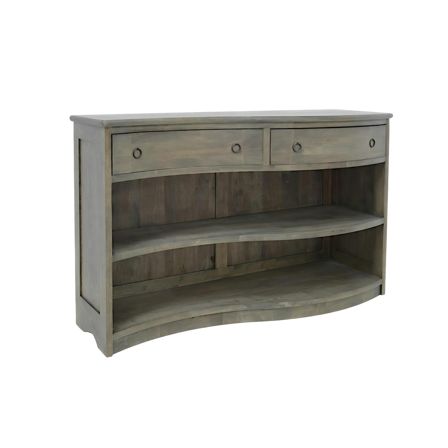 Console bibus vague hévéa 120x75cm TRADITION