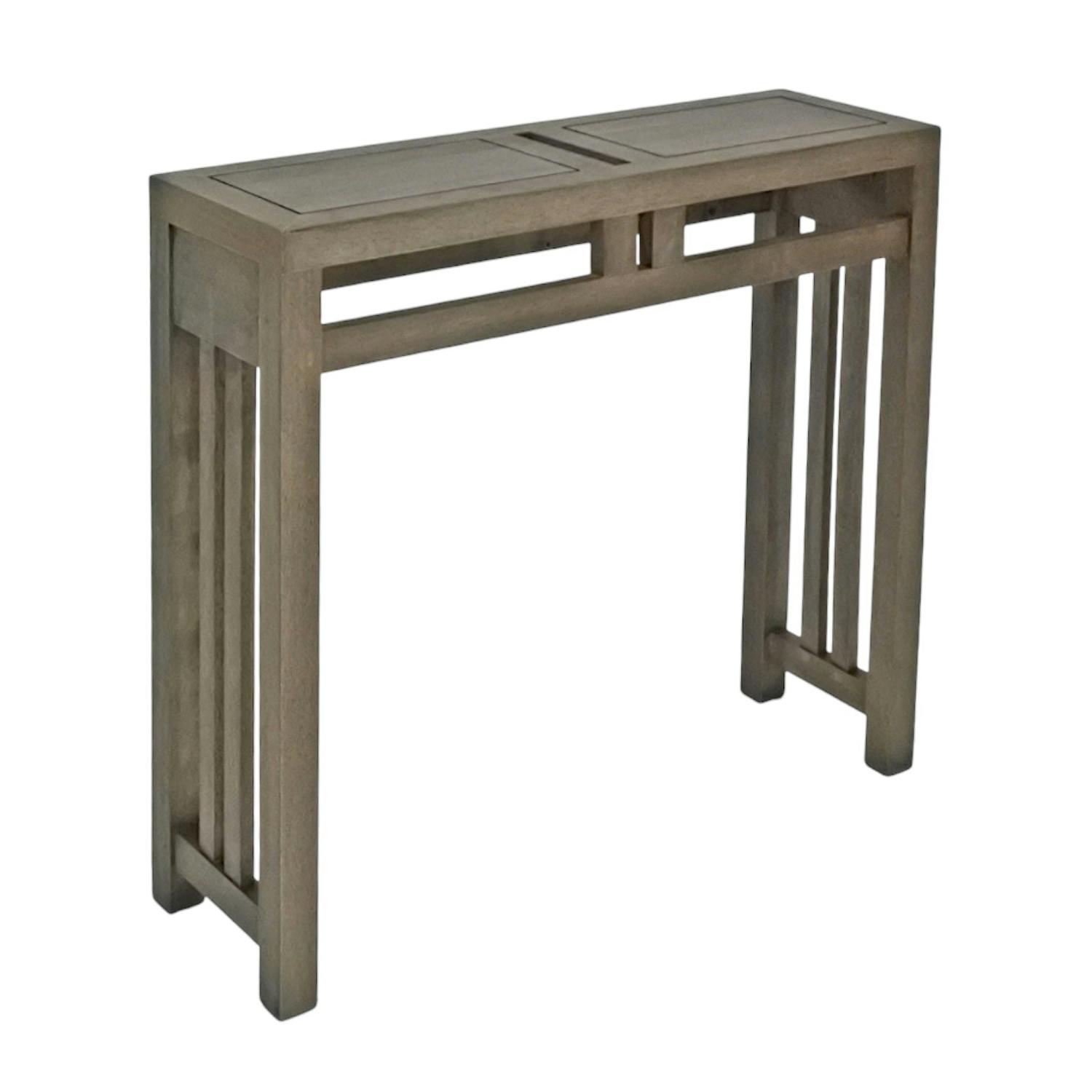Console bois massif style colonial MAORI