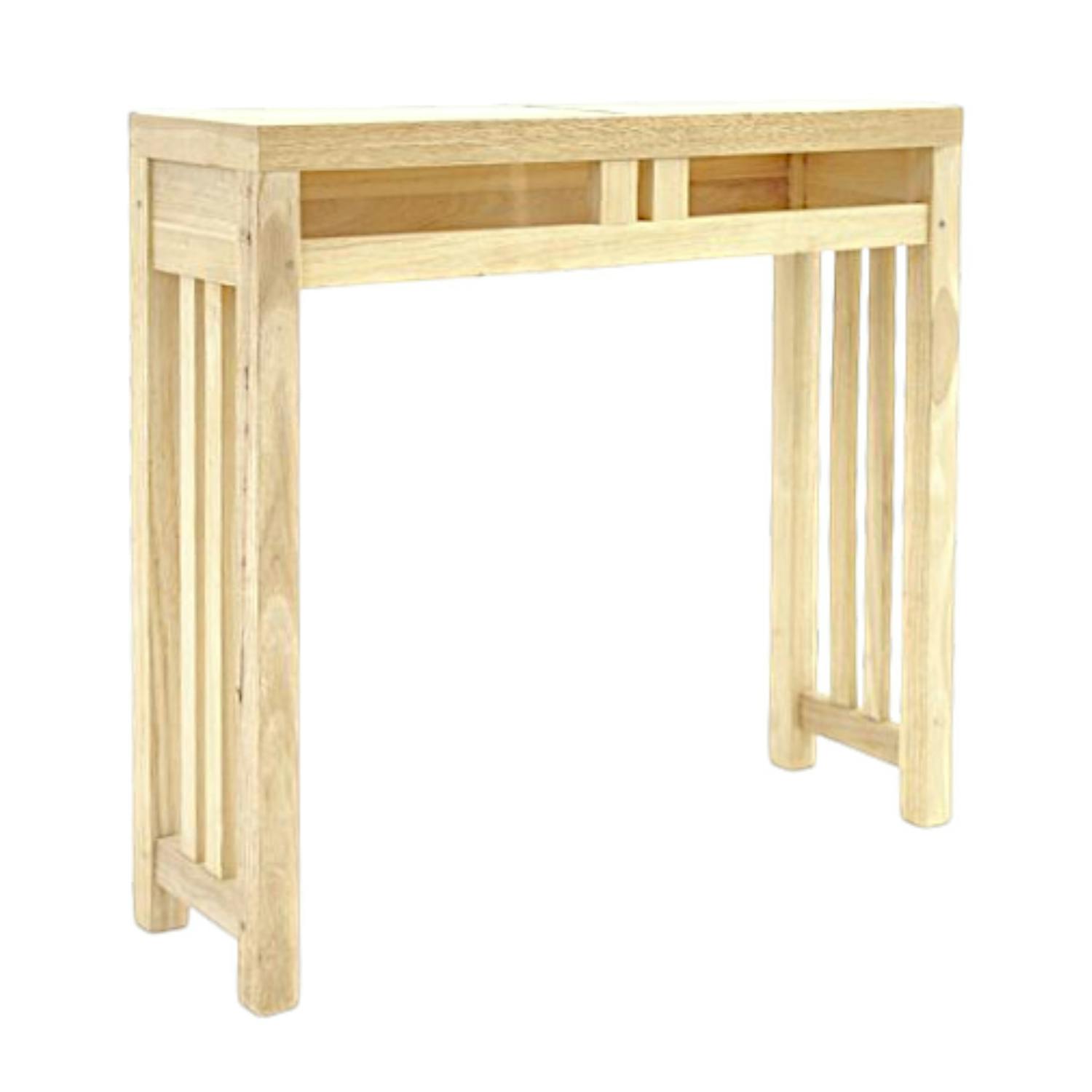 Console en bois massif - Style colonial