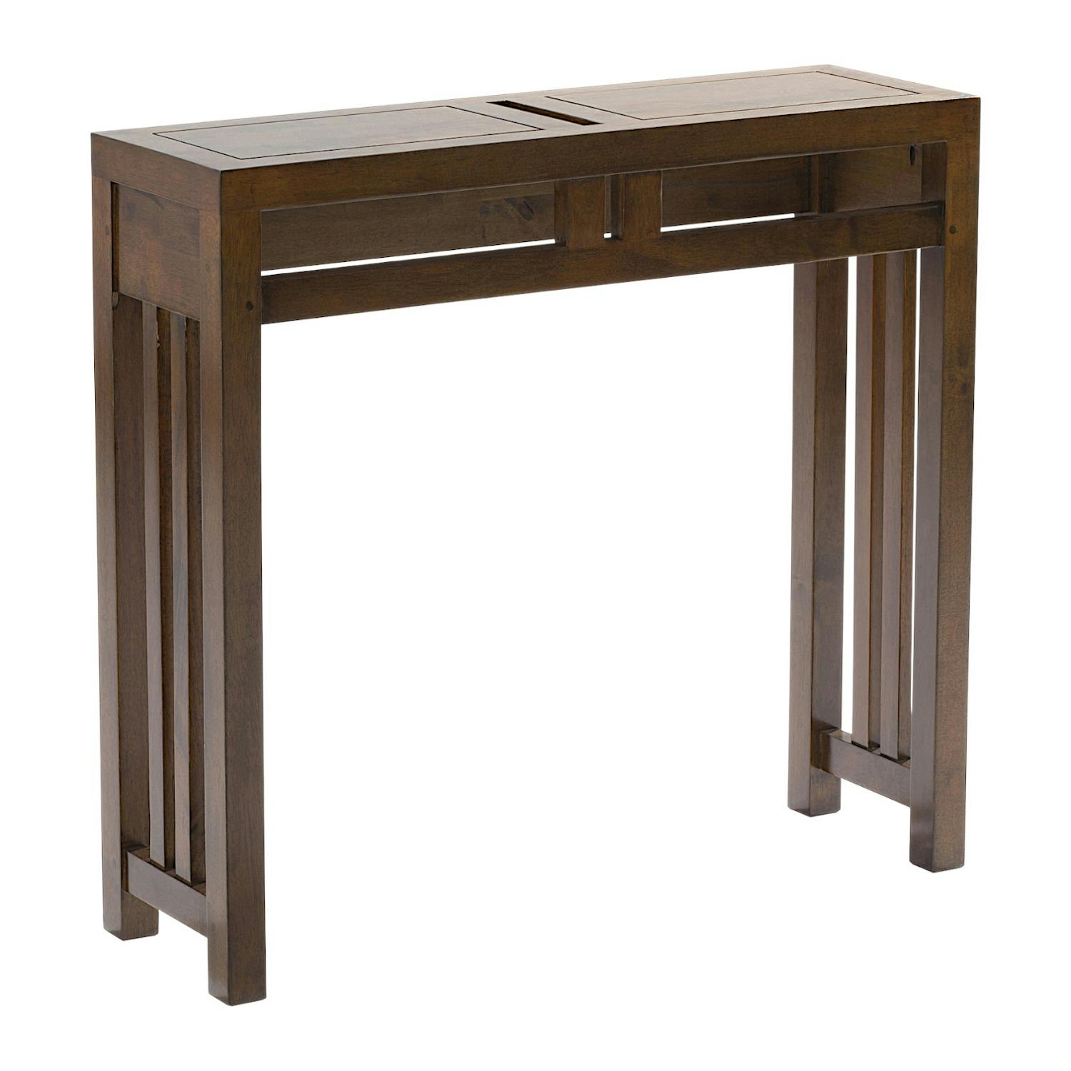 Console bois massif style colonial MAORI