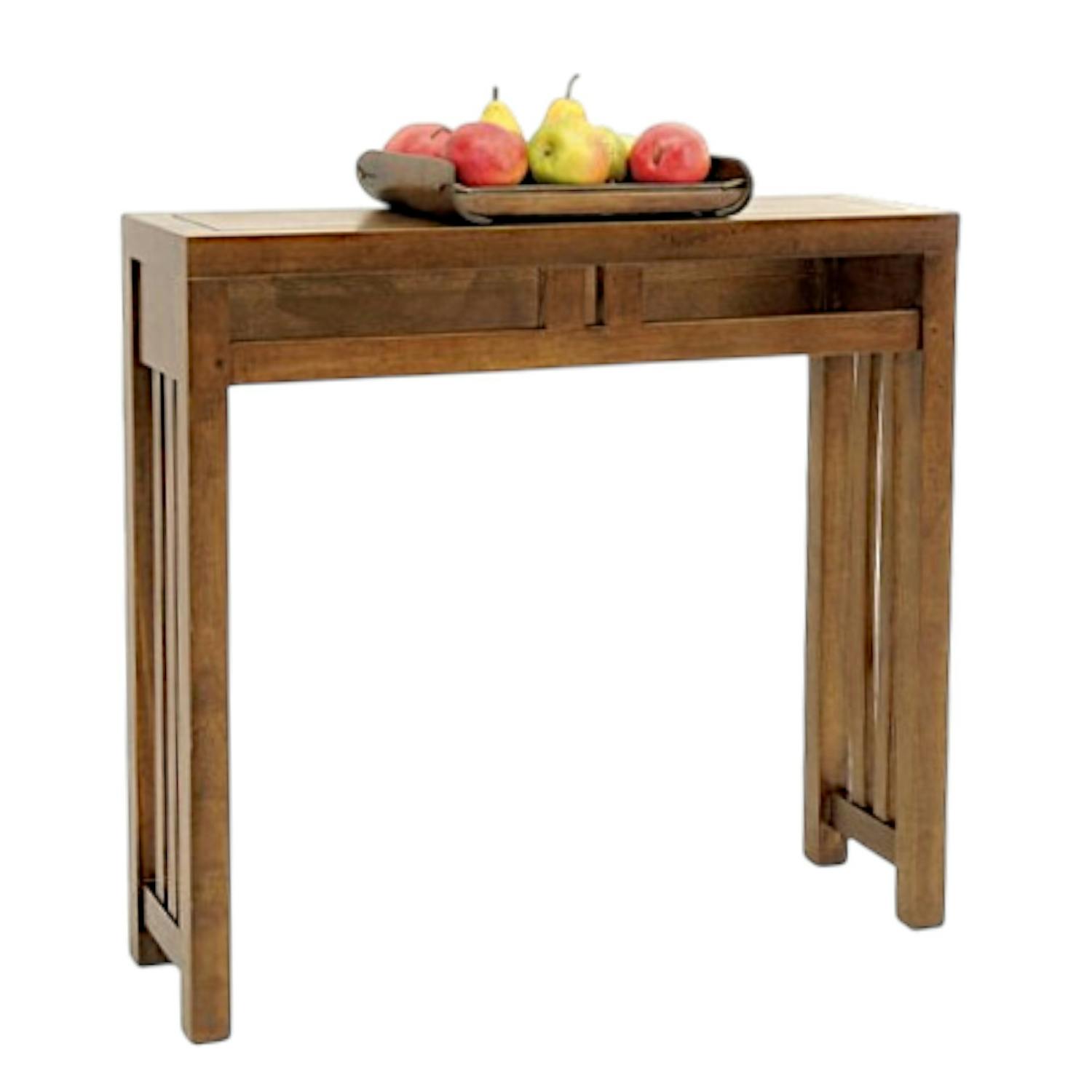 Console bois massif style colonial MAORI