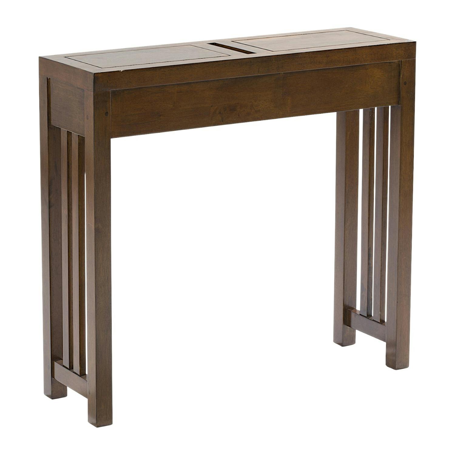 Console bois massif style colonial MAORI