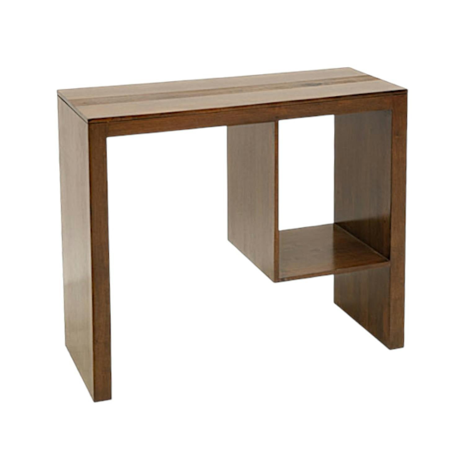 Console Bureau en Bois Massif - Style moderne