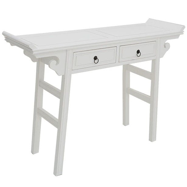 Console en bois massif - Style asiatique