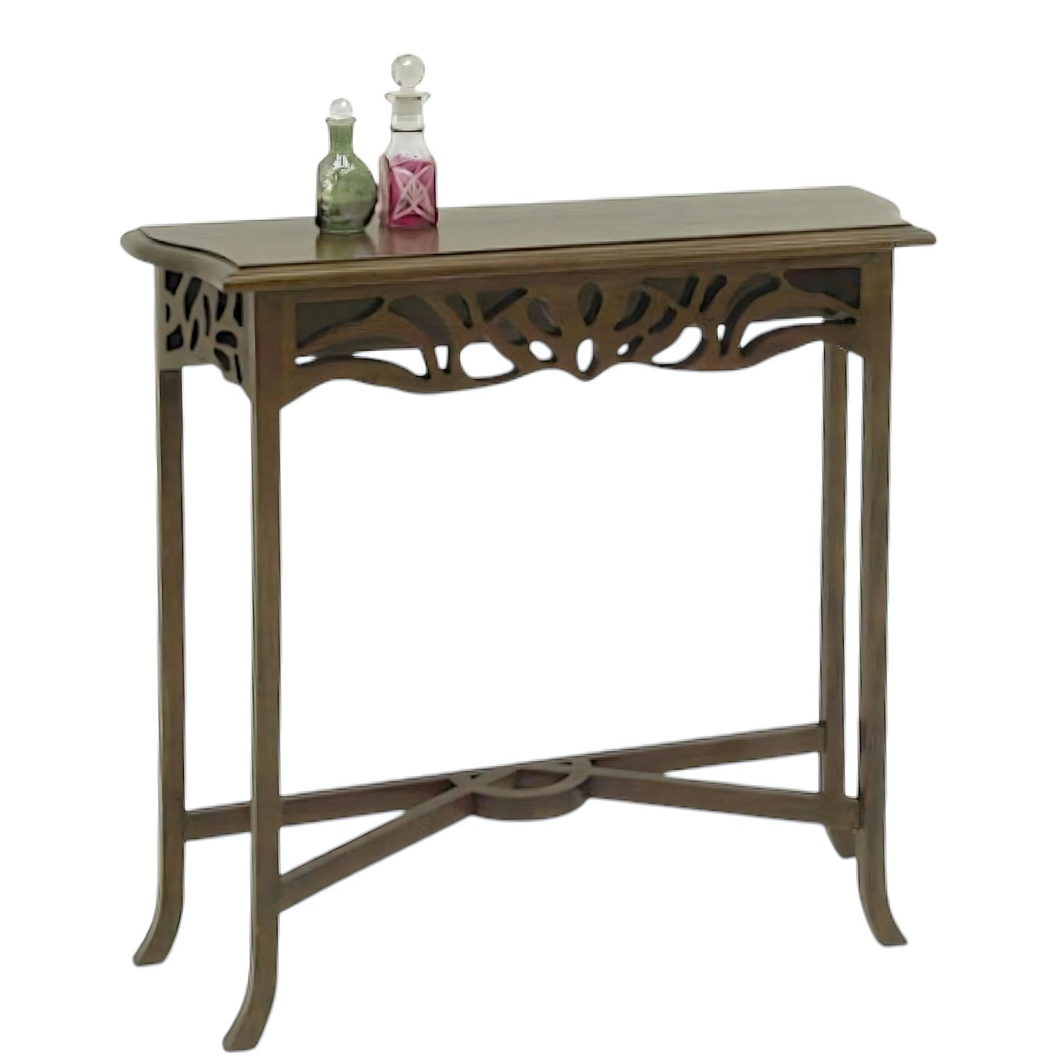 Console en bois massif - Style colonial