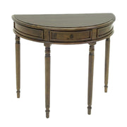 Console en bois massif - Style traditionnel