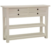 Console en bois massif - Style traditionnel