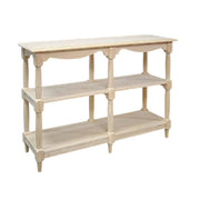 Console en Bois Massif - Style traditionnel