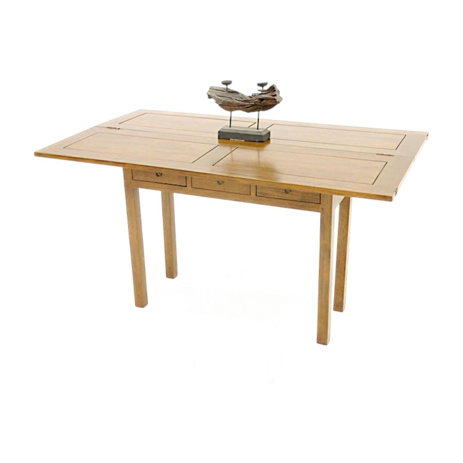 Console en bois massif - Style contemporain