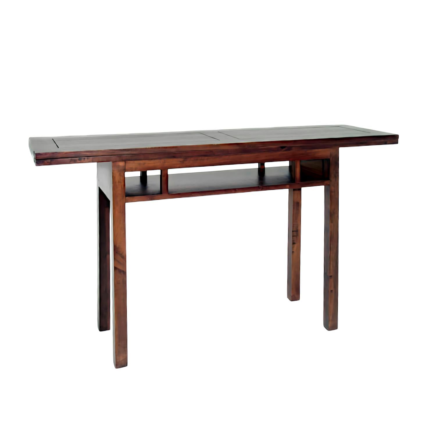 Console en bois massif - Style moderne