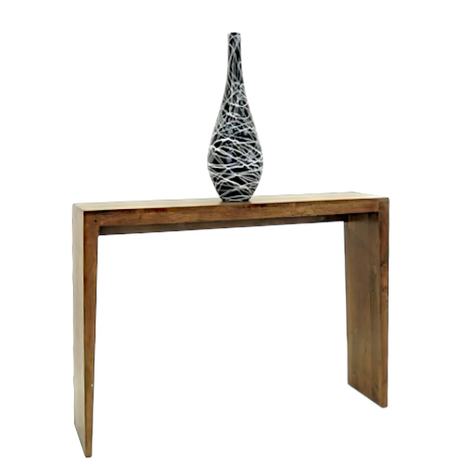 Console en bois massif - Style moderne