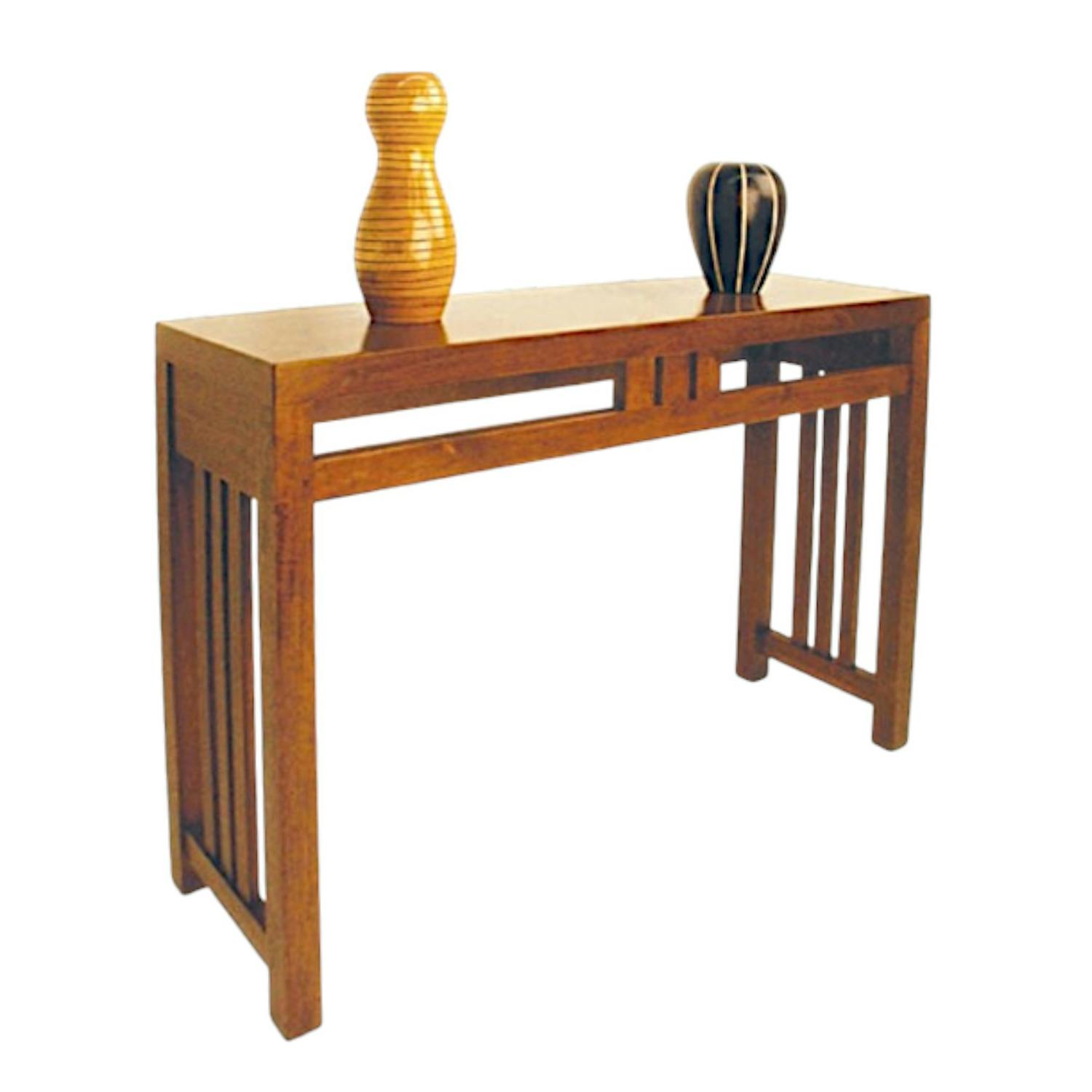 Console en bois massif - Style asiatique