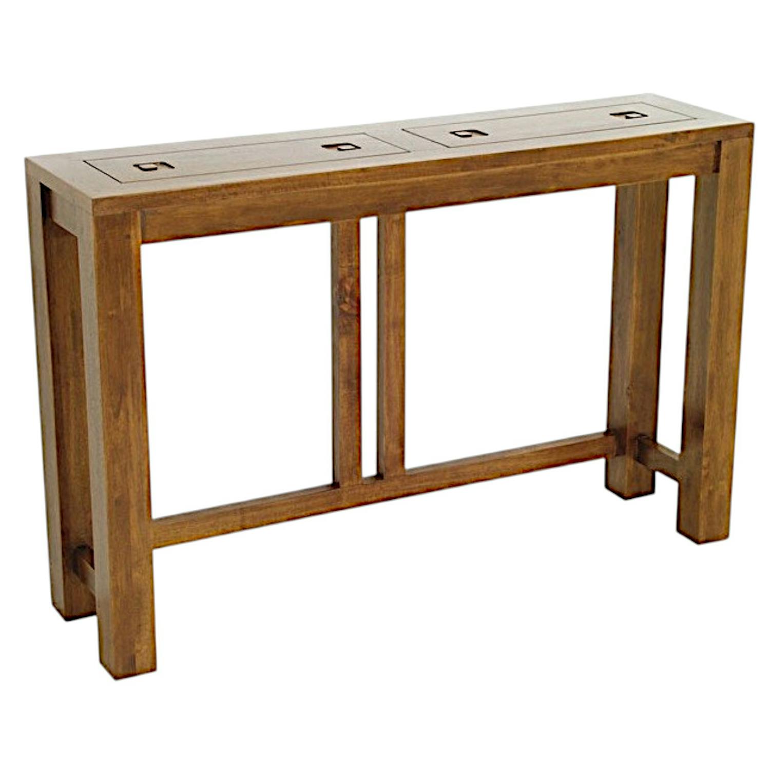 Console en bois massif - Style moderne