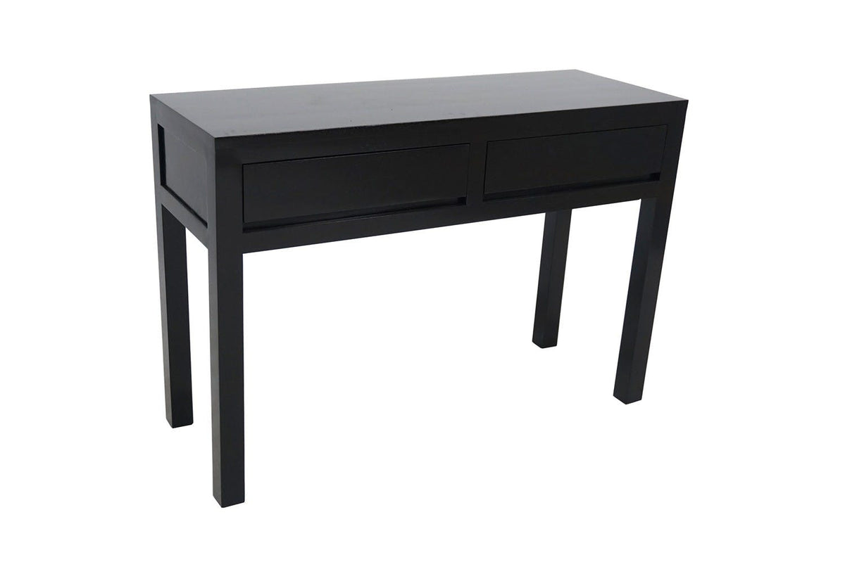 Console hévéa 2 tiroirs 110CM OLGA