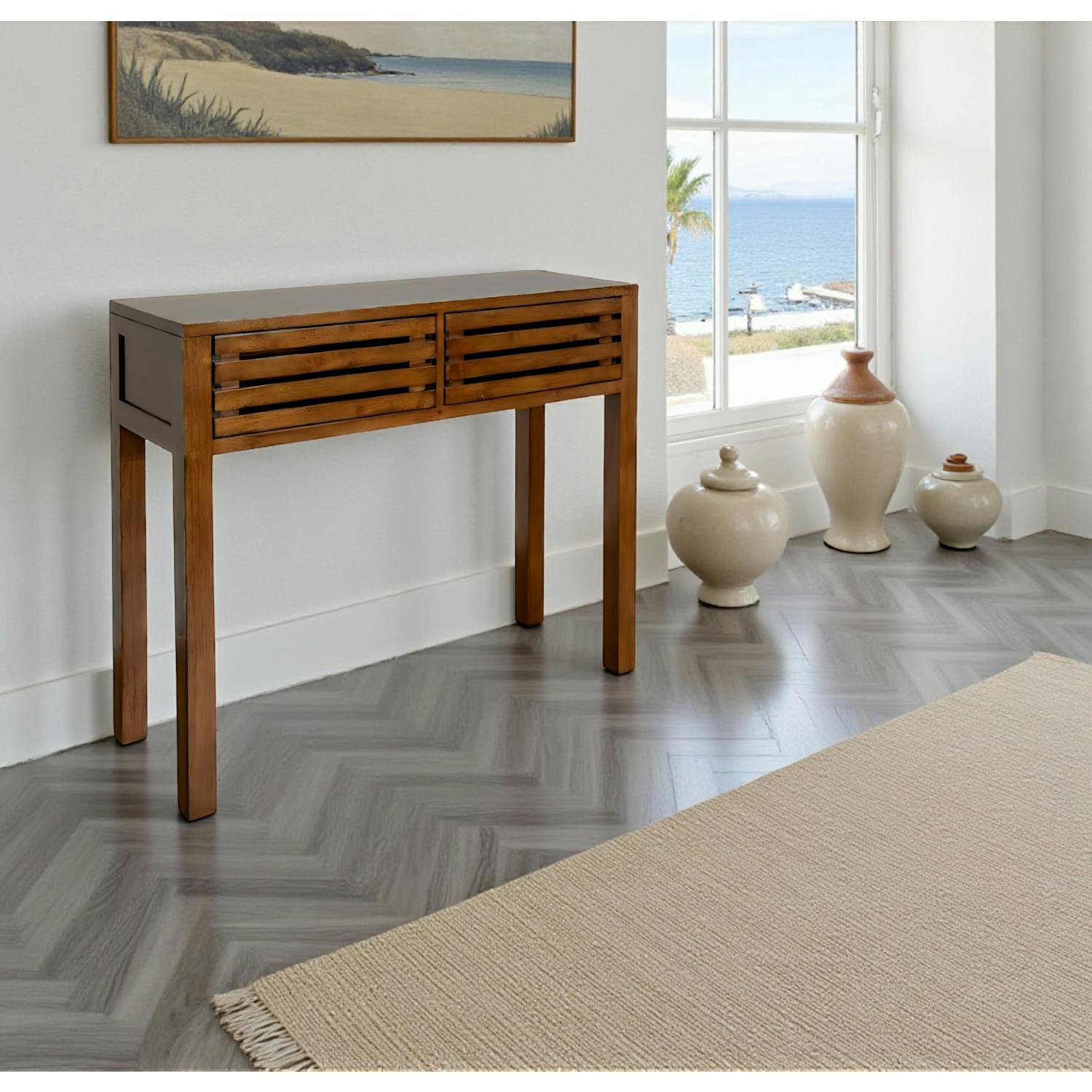 Console Bois Massif - Style moderne