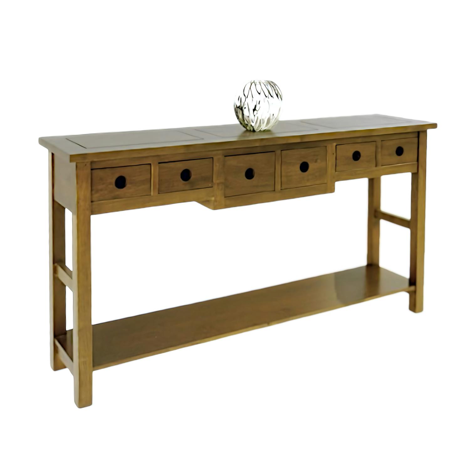Console en bois massif - Style traditionnel