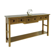 Console en bois massif - Style traditionnel