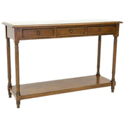 Console en bois massif - Style traditionnel