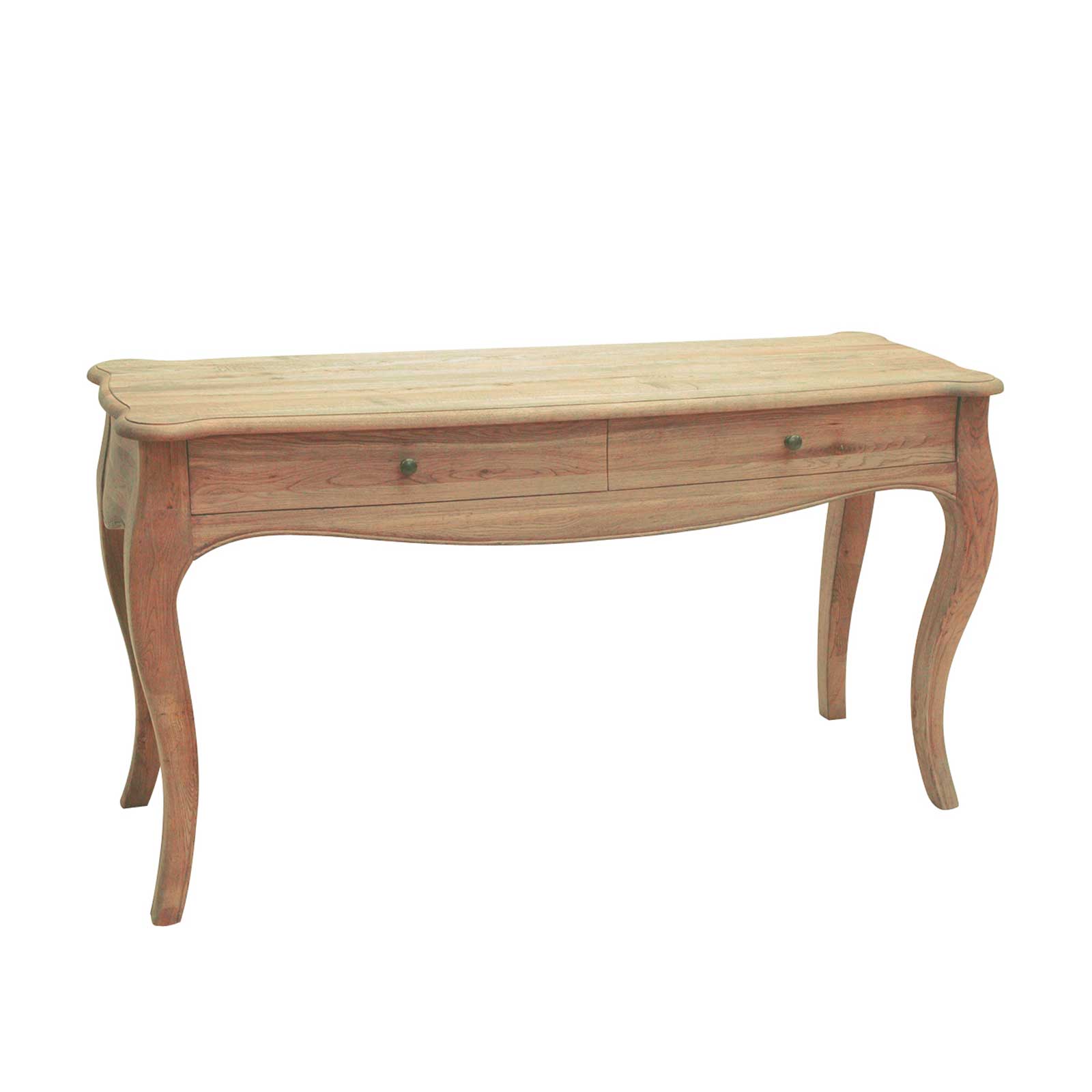 Console rectangulaire en chêne massif - Style lignart