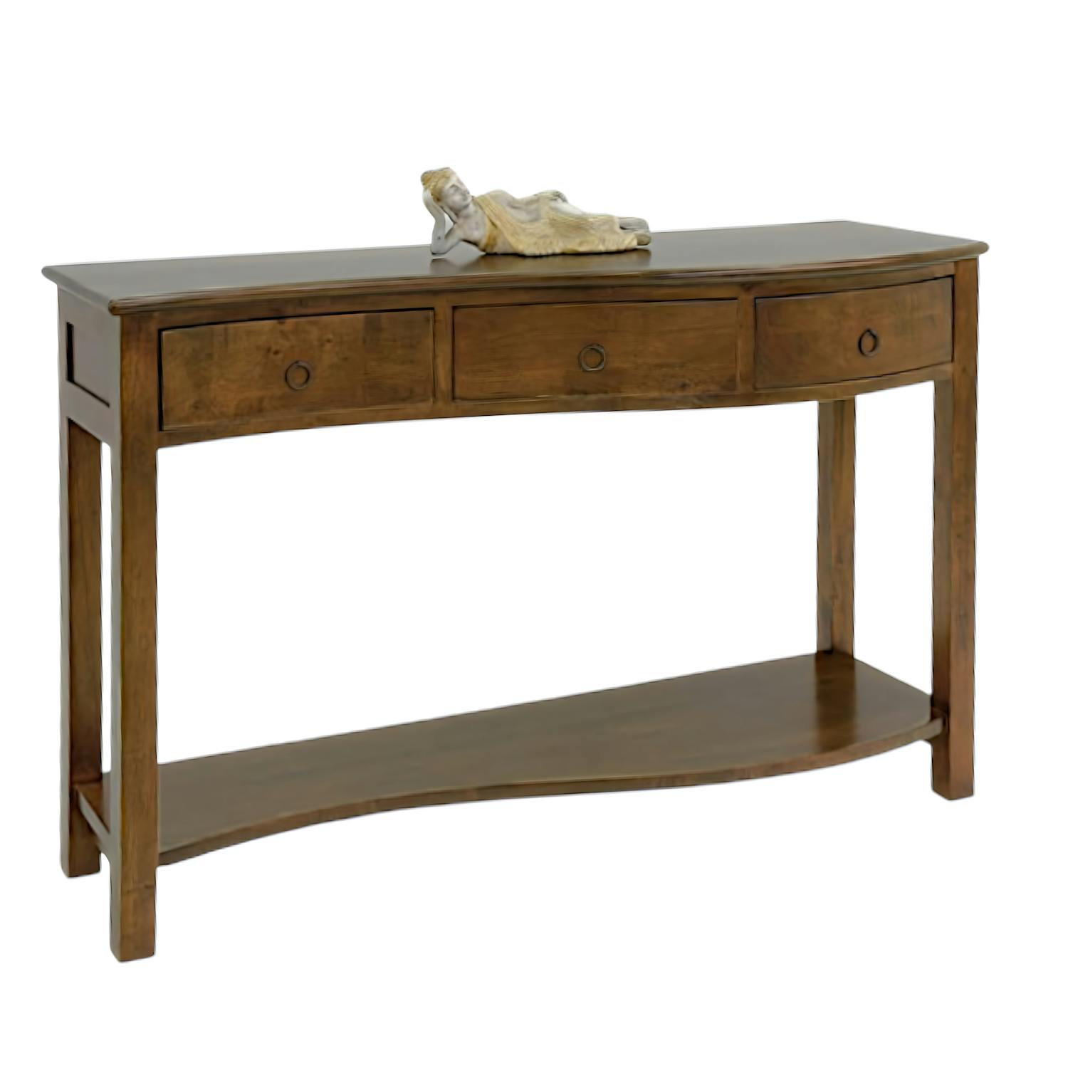 Console en bois massif - Style traditionnel