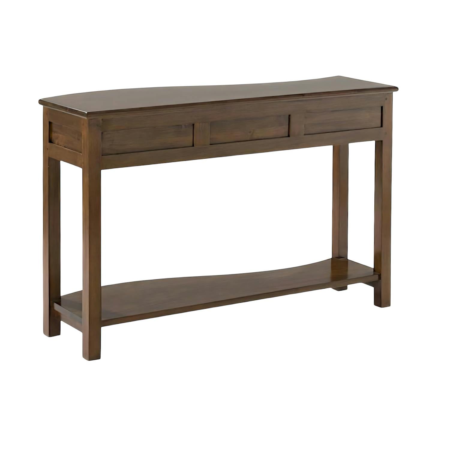 Console vague hévéa 120cm TRADITION