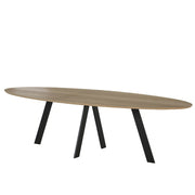 Table à manger ovale XL 10-12 convives | Chêne LIGNART