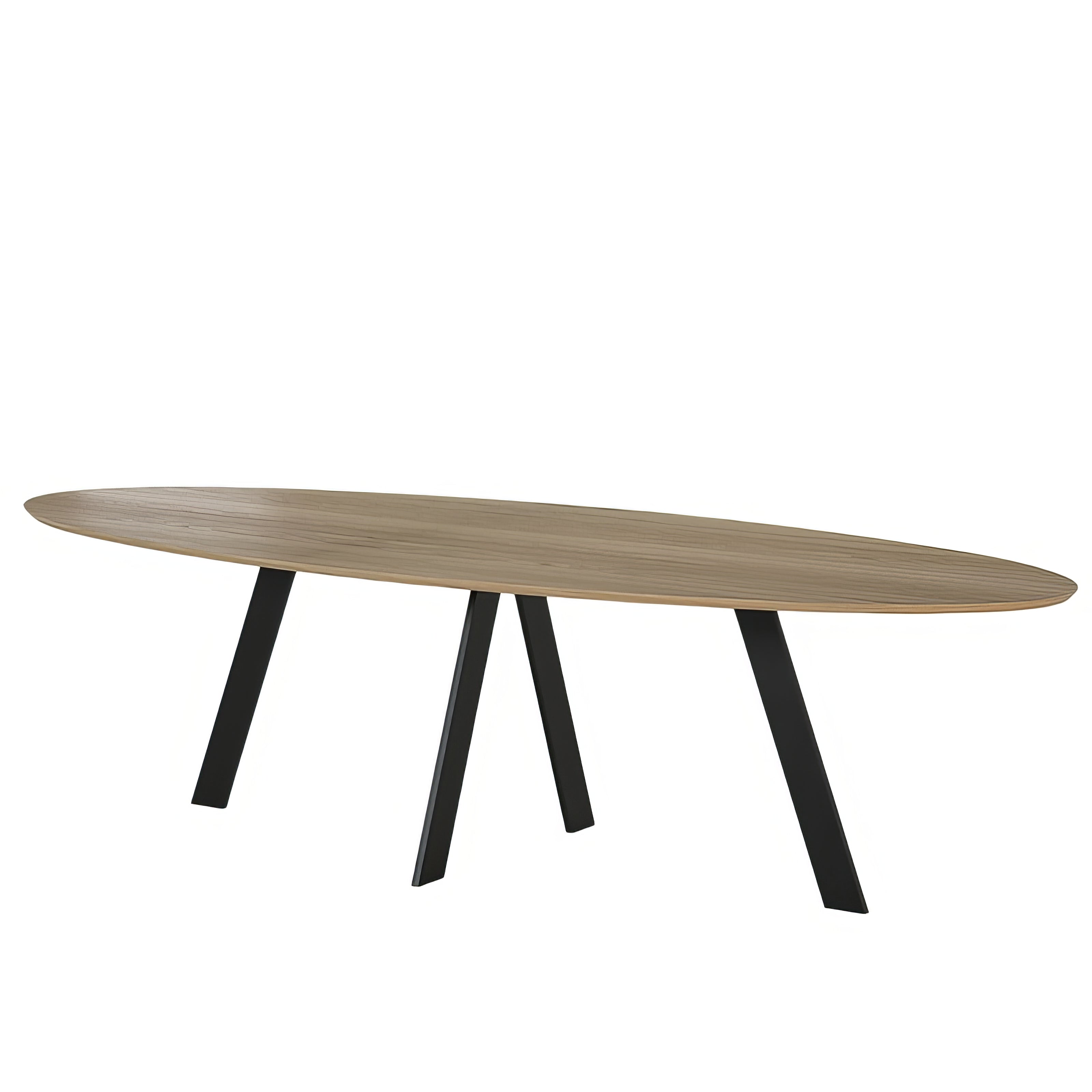 Table à manger ovale XL 10-12 convives | Chêne LIGNART